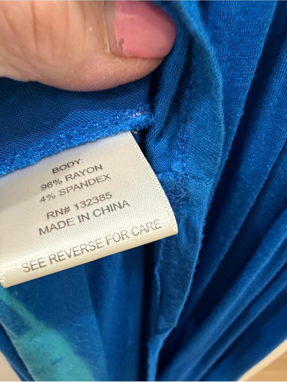 Love Token Blue and Teal Ombre Maxi Dress SZ S - Picture 7 of 8